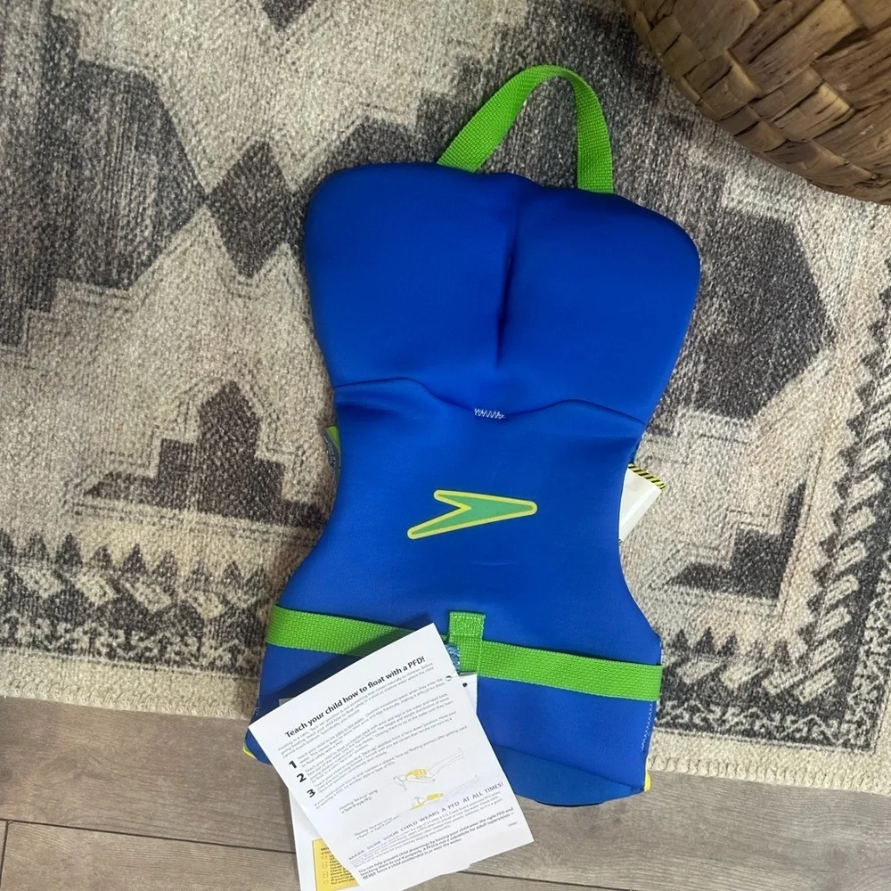 New Speedo Infant ~30 LB Pineapple Print Life Jacket Vest Swim NWT~ Speedo
